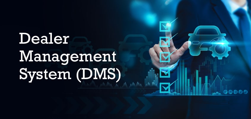 Diagram showing key benefits of Dealer Management Systems for businesses.