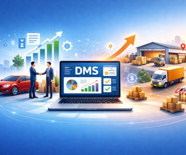 Sales automation workflow powered by Excellon DMS across multi-dealer distribution networks