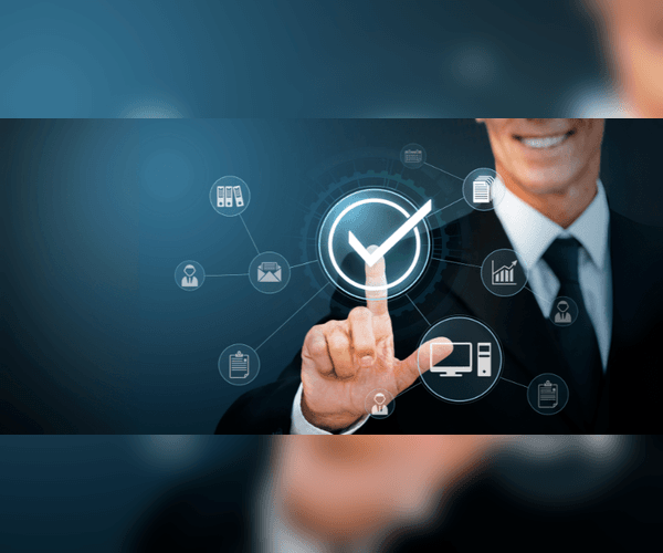 Dealer Management Software (DMS) Implementation Challenges and Solutions Automotive dealership team implementing Dealer Management Software (DMS) while managing data migration, staff training, and system integration challenges through a digital dashboard.
