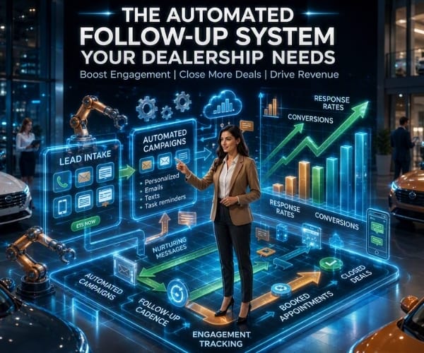 Automated Follow-Up feature in Excellon DMS for dealership sales